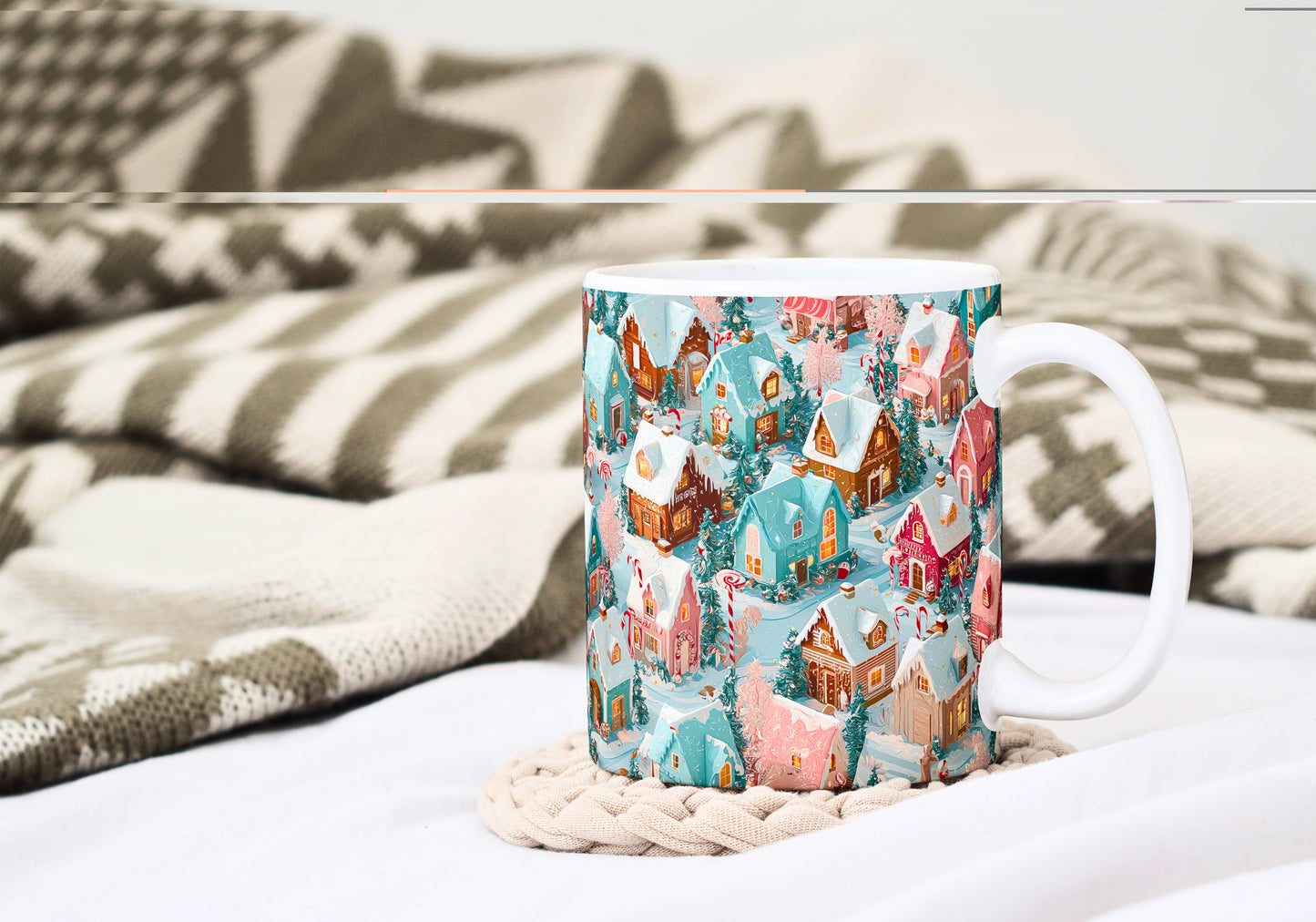 Snow houses 11oz mug