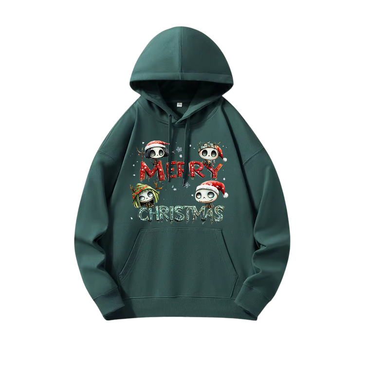 French Terry Cotton Hoodie