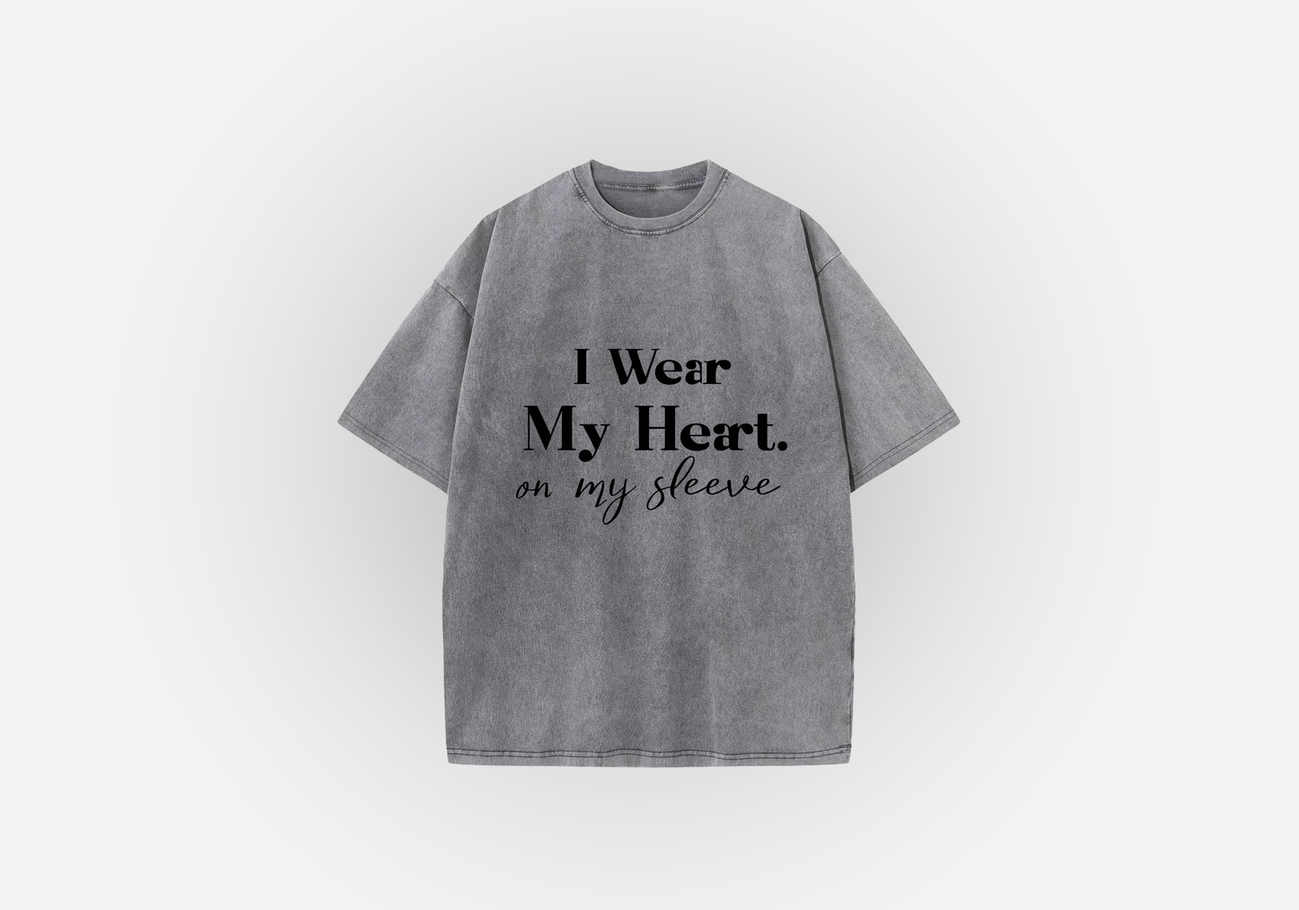 I wear my heart