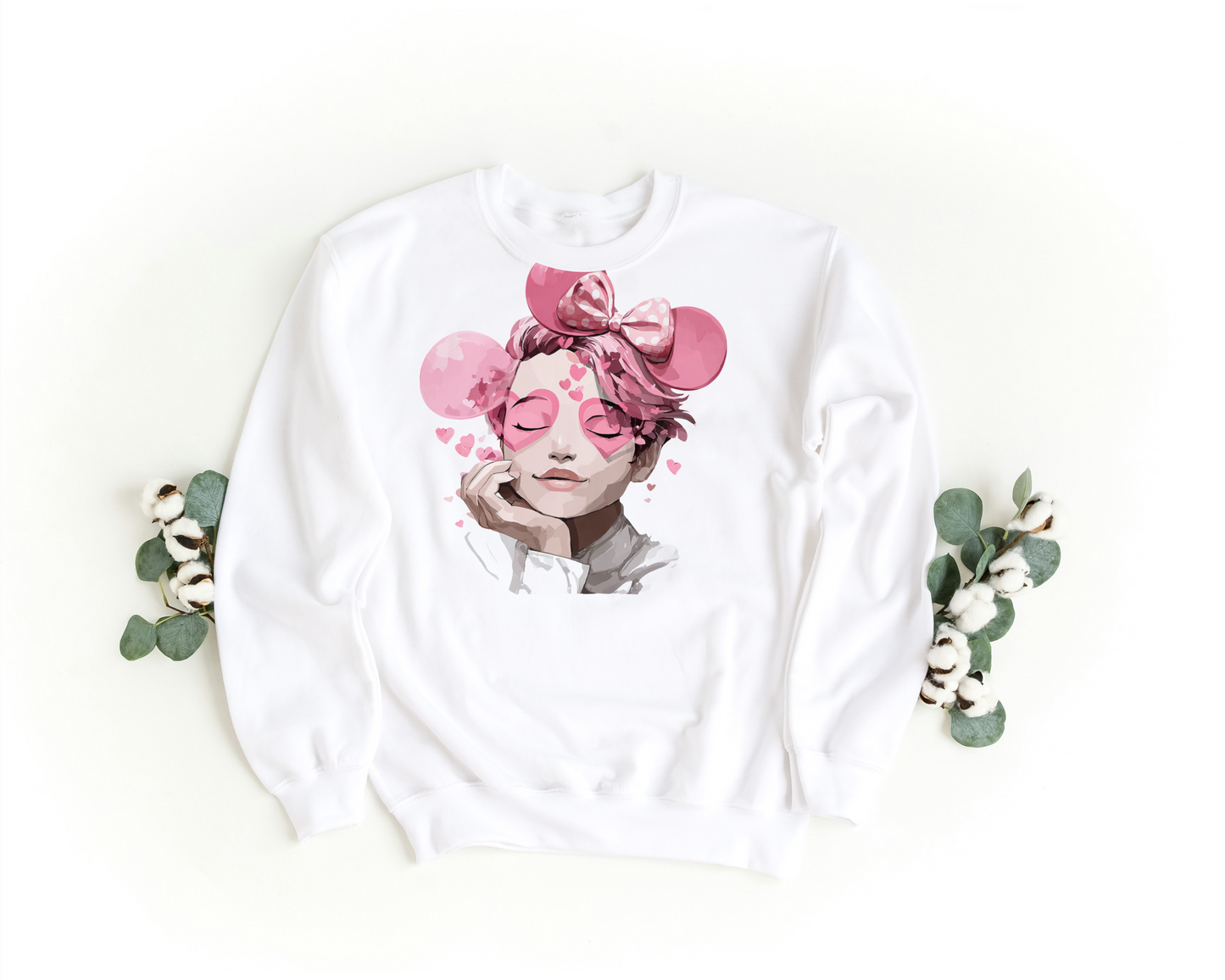 Douceur Minnie Rose DTF transfer