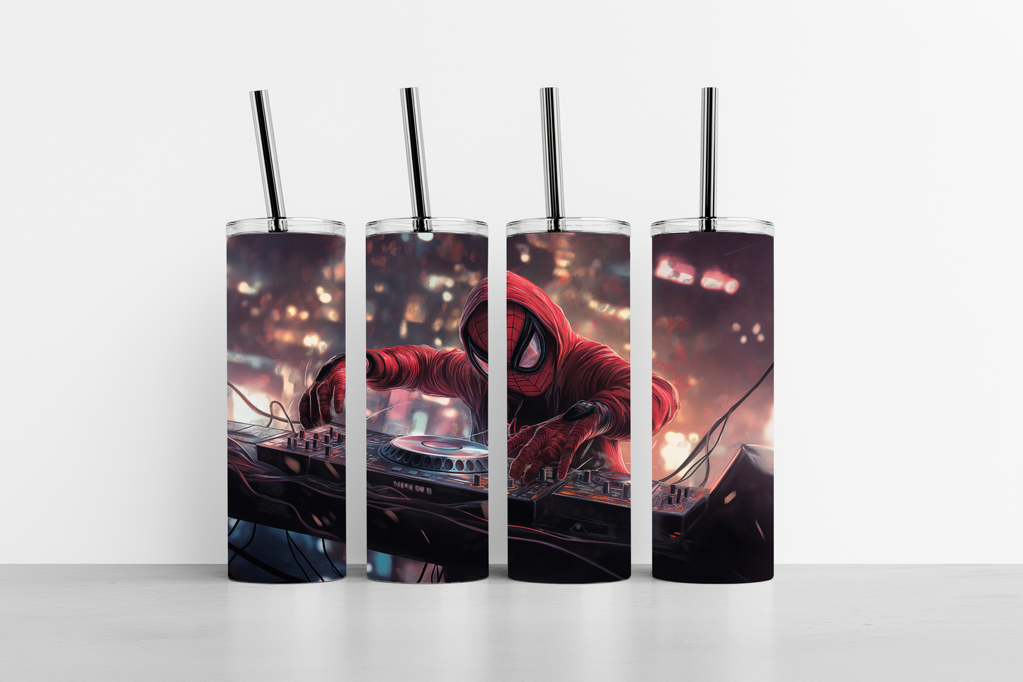 DJ spider 20oz skinny tumbler