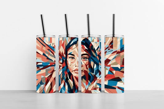 Encoded in Her Skin 20oz skinny tumbler