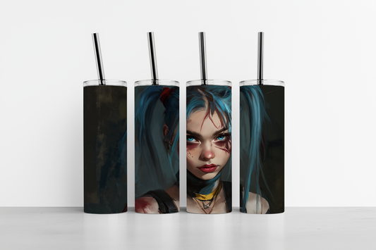 Jinny 20oz skinny tumbler