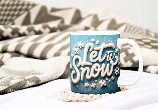Let it snow 11oz mug