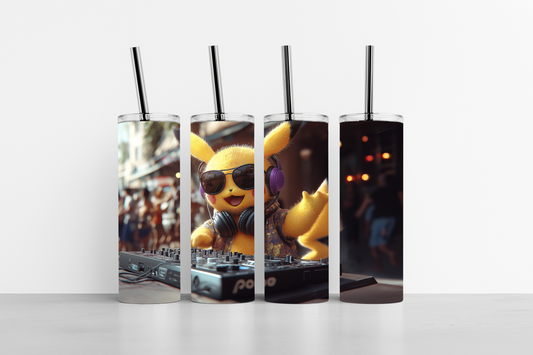 Mr DJ 20oz skinny tumbler