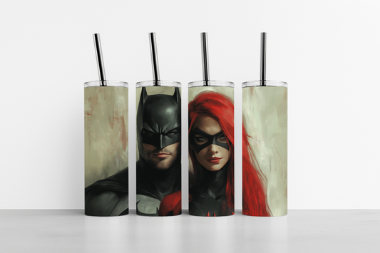 Phantom-Man & Woman 20oz skinny tumbler