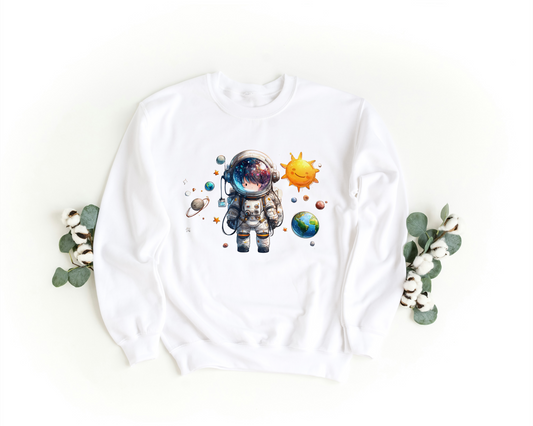 The astronaut DTF transfer