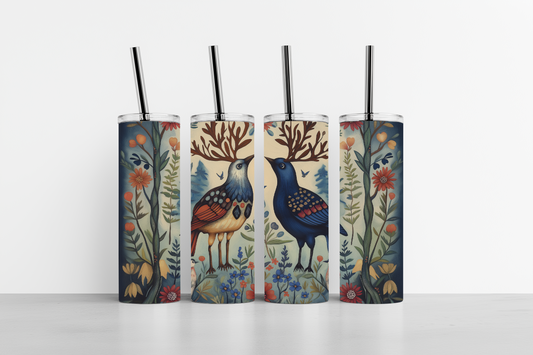 Whispers of the North 20oz skinny tumbler