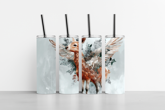 Wings of the Forest 20oz skinny tumbler